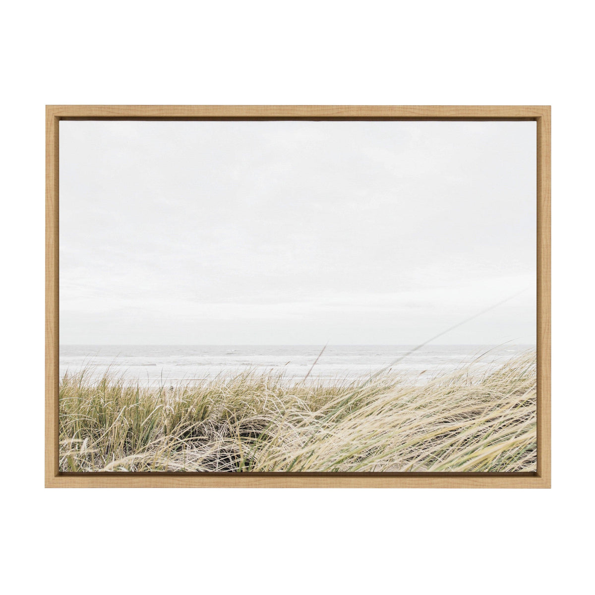 Sylvie East Beach Framed Canvas by Amy Peterson Art Studio