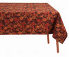 Floral Block Print Tablecloth