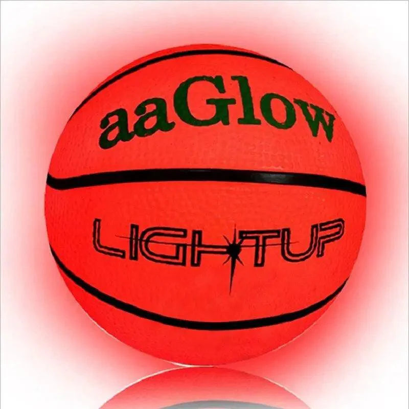 Orange Glowing No. 7 Fluorescent Basketball LED Luminous Cool Basketball Outdoor Indoor Game Training Sport Ball