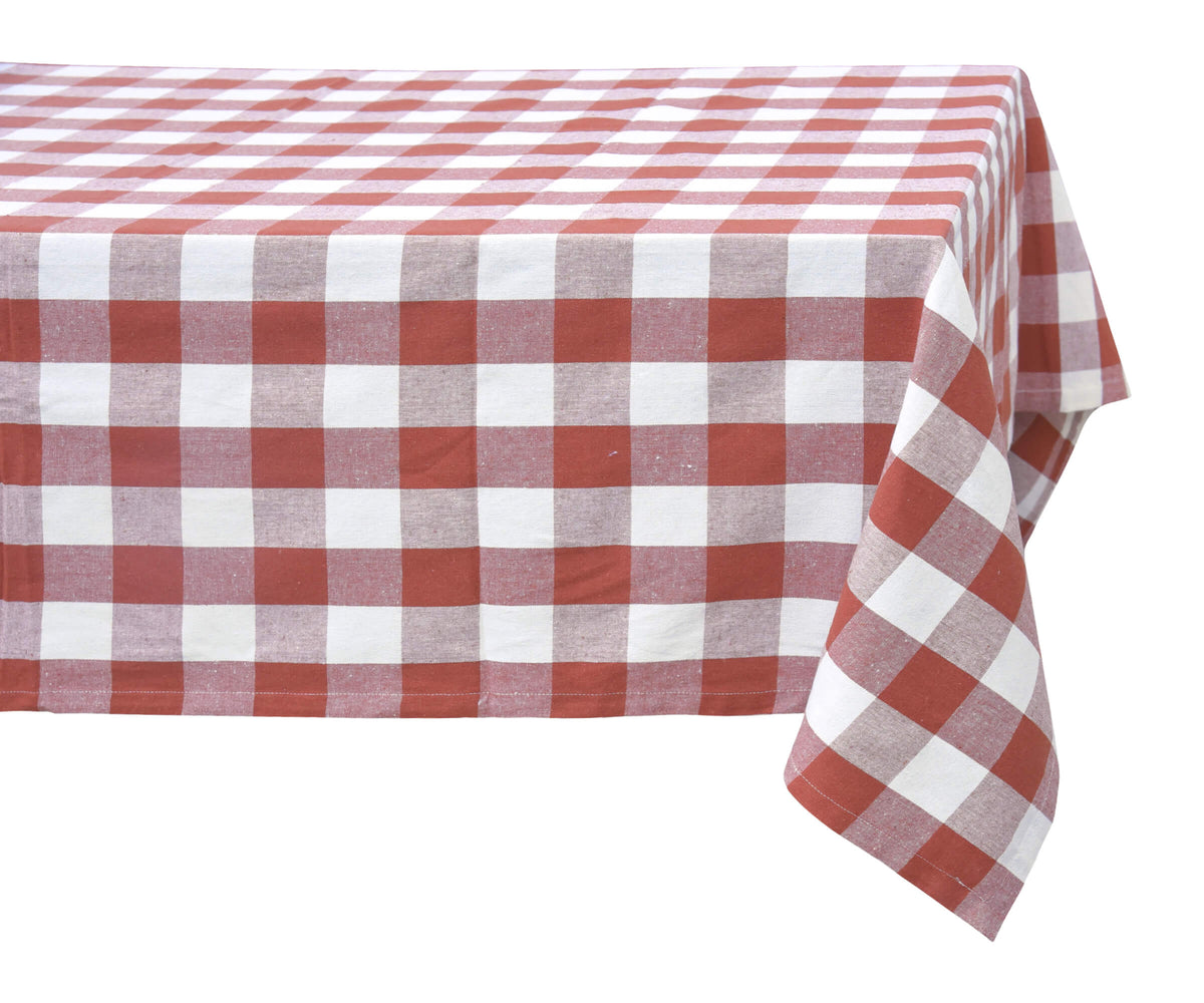 Cotton Tablecloths - Plaid Cloth Tablecloths