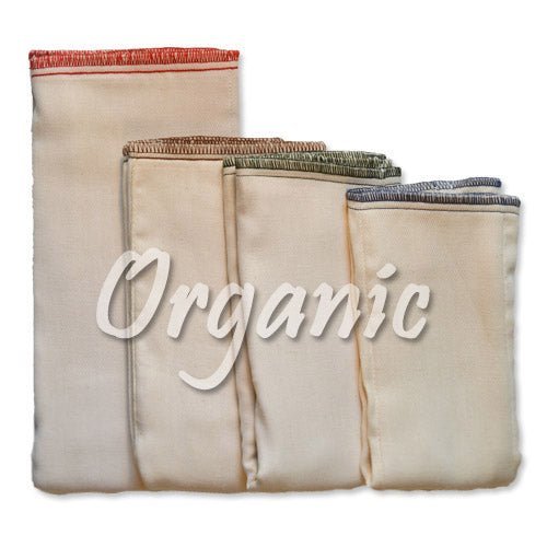Organic Cotton Cloth Diaper Prefolds