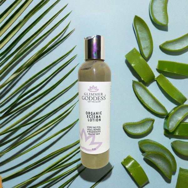 Organic Eczema Lotion - Stop the Itch, Heal The Skin