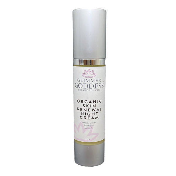 Organic Skin Renewal Night Cream 2 oz – Anti-Aging