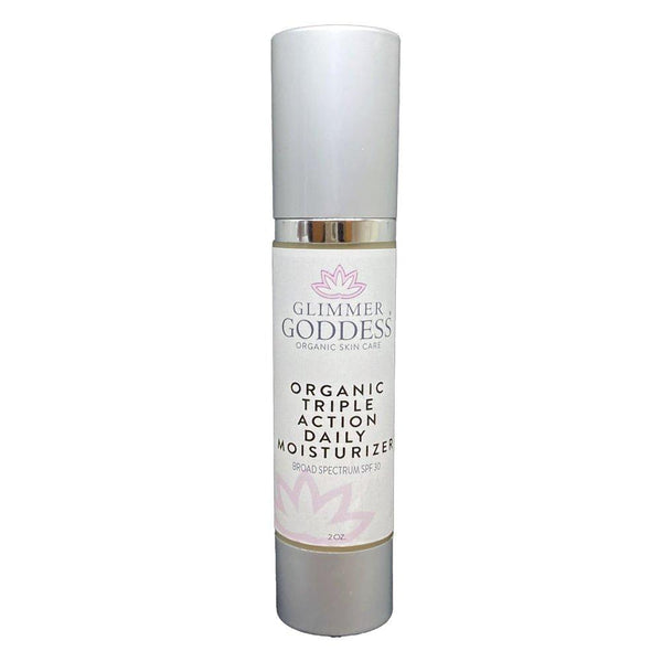 Triple Action Daily Organic Face Moisturizer