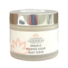 Organic Whipped Sugar Exfoliating Body Scrub - Crepey Skin Treatment - 2 oz. Travel Size