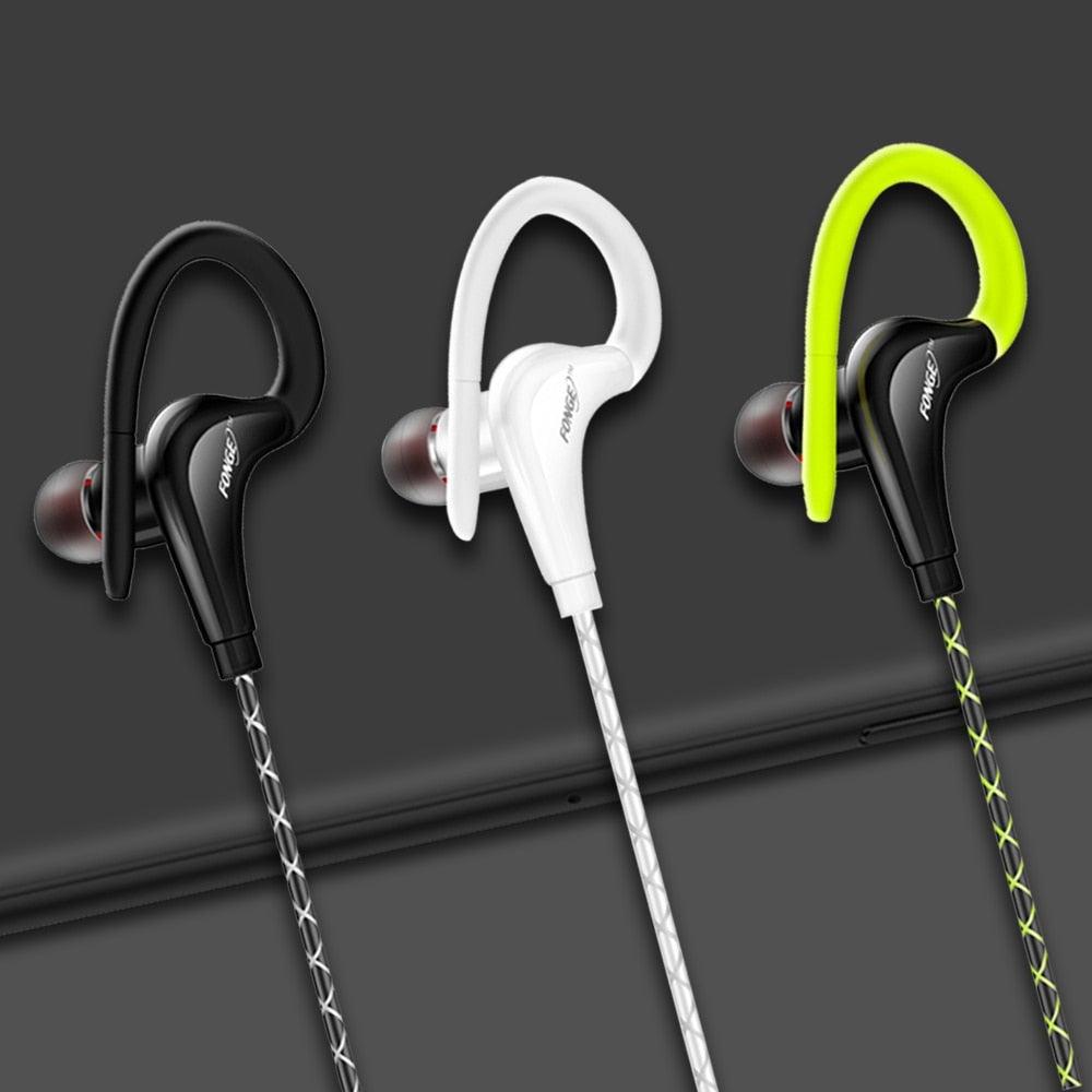 Original Sports Earphone Bluetooth Earphones with Charging case for Sport, Running, Workout Super Bass Headphones Sweatproof Running Headset With Mic Ear Hook