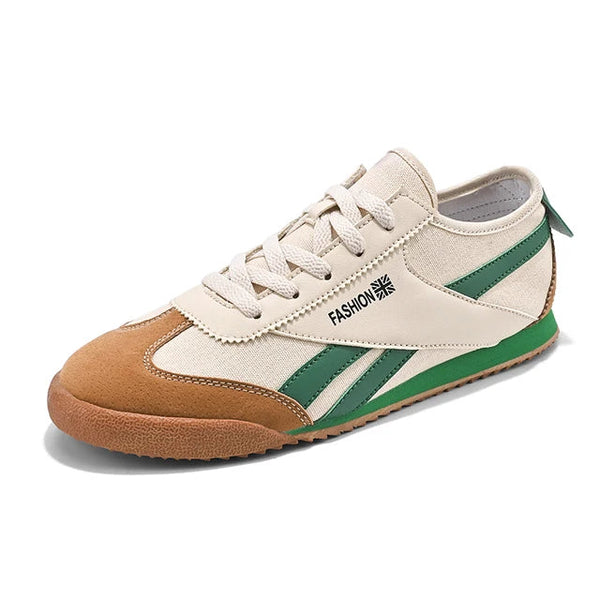 Original Yellow Canvas Shoes For Men Trend ow-cut Breathable Casual Running Sneakers Man Fashion Lightweight Men's Sports Shoes