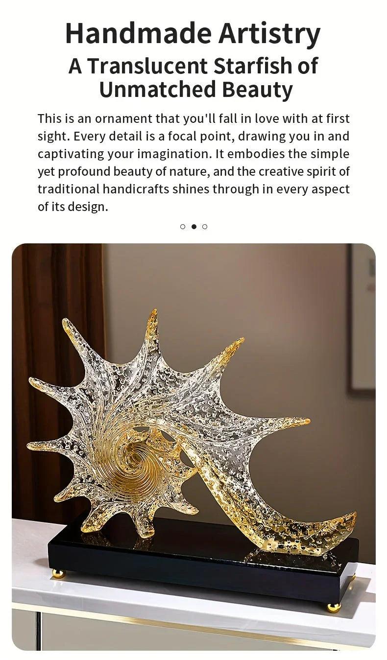 Ornament - Decorative Golden Starfish