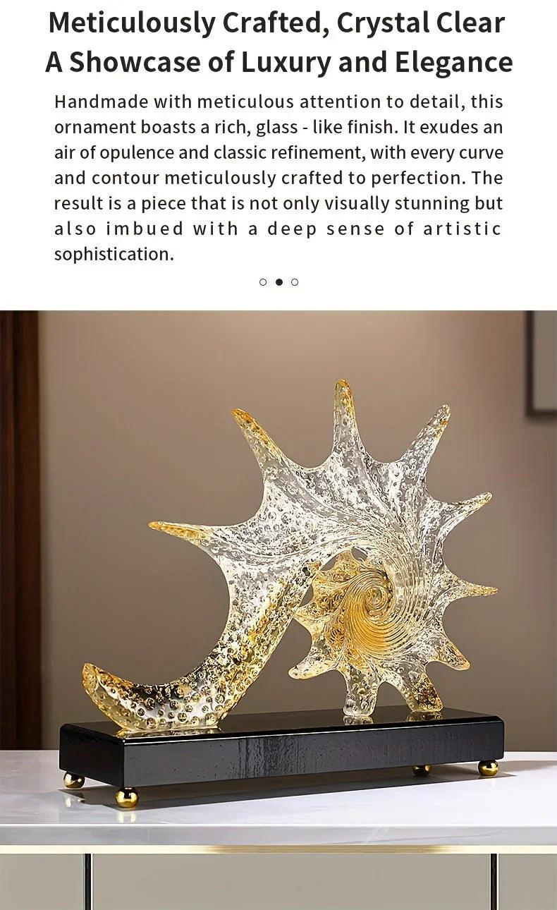 Ornament - Decorative Golden Starfish