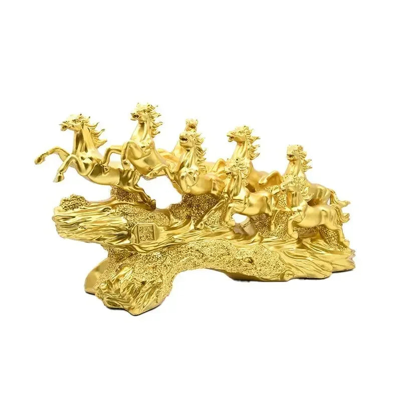Ornament - Lucky Horse Ceramic 8 Inch