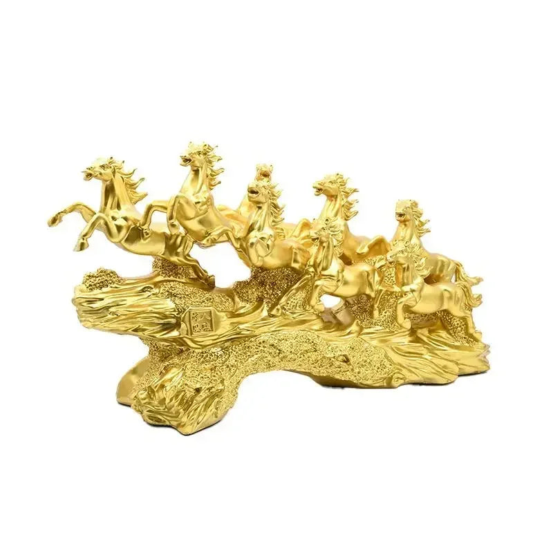 Ornament - Lucky Horse Ceramic 8 Inch