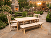 Outdoor Farmhouse Patio Table and Chairs