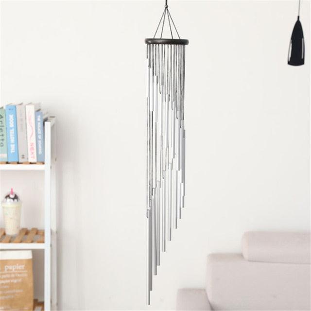 Outdoor Large Wind Chimes 90cm 18 Tubes Wind Chimes Metal Wind Bells Garden Patio Outdoor Homemade Wall Hanging Home Yard Room Decor Gift Wall Hanging Ornaments