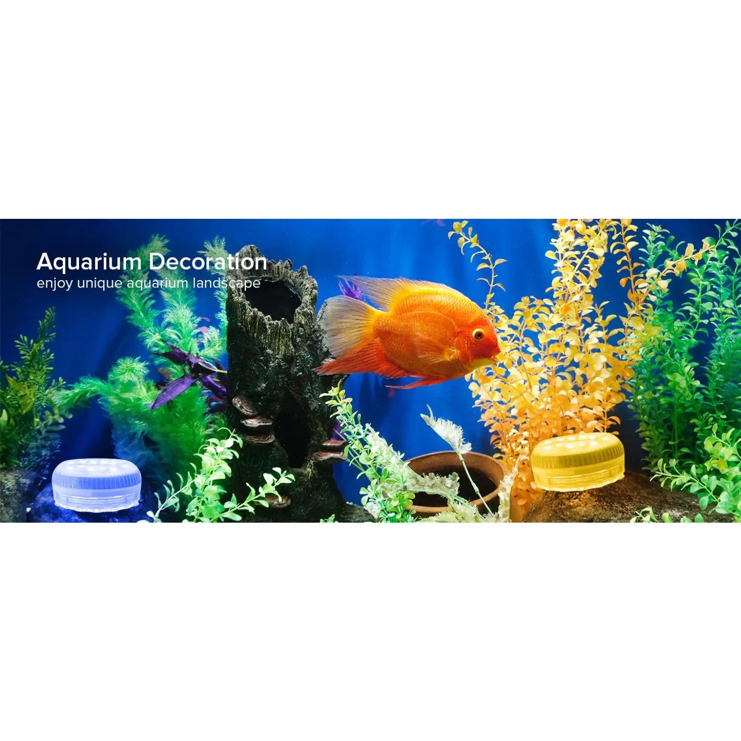 Outdoor LED Lights Waterproof RGB Pool Lamp with 20-Hour Runtime