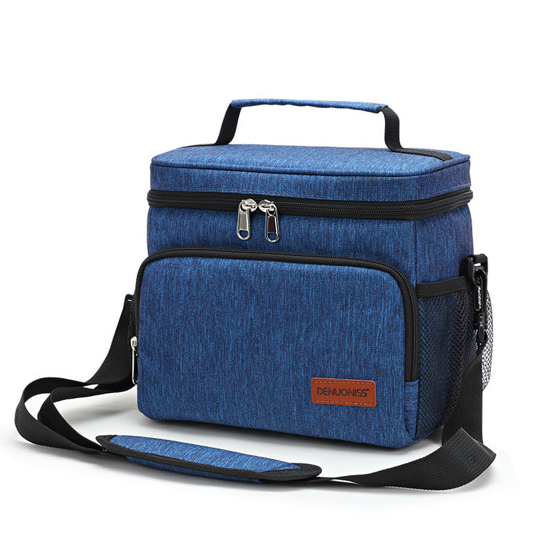 Outdoor new large capacity portable insulated lunch box bag portable office worker lunch bag