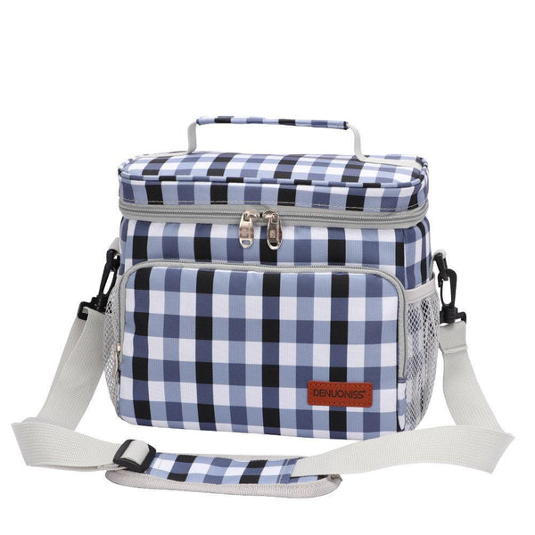 Outdoor new large capacity portable insulated lunch box bag portable office worker lunch bag