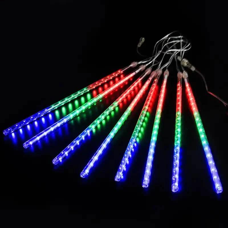 Outdoor Solar Meteor Christmas String Lights