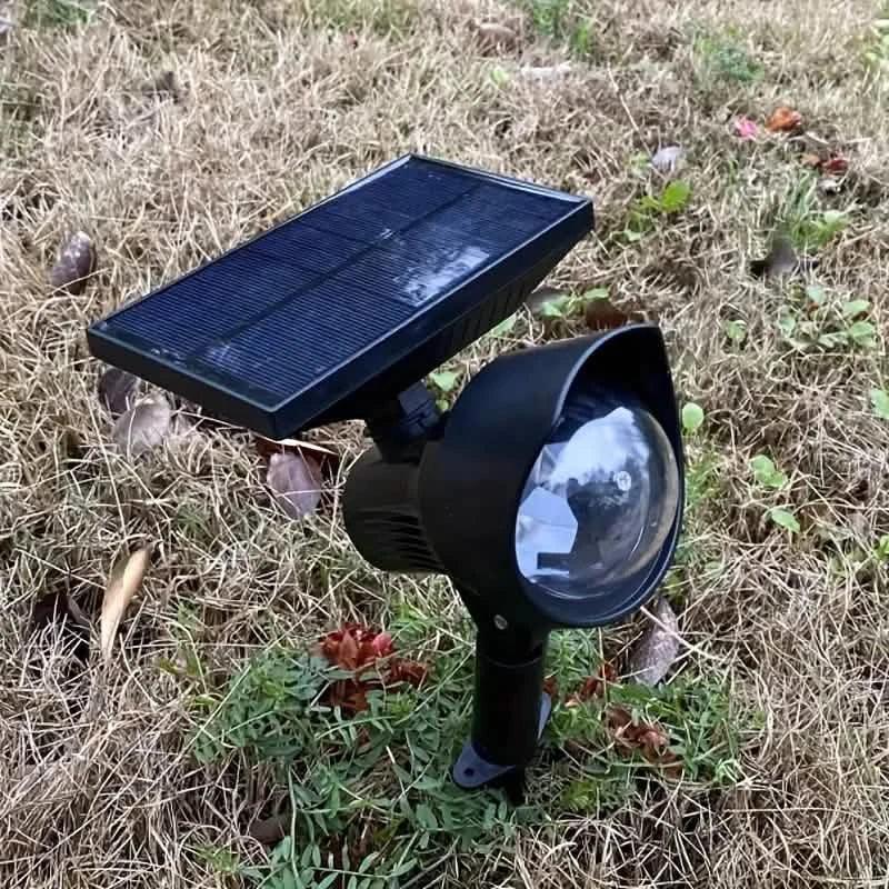 Outdoor Solar Rotating Color Projection Lamp