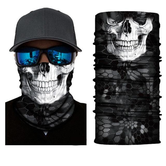 Outdoor Sport Seamless Bandanas Neck Warmer Buffe Face Shield Motorcycle Cycling Balaclava Headband Mask Hiking Fishing Scarf Bandanas Women Men Neck Gaiter Cover Turban Multipurpose Balaclava Elastic UV Face Shields for Women