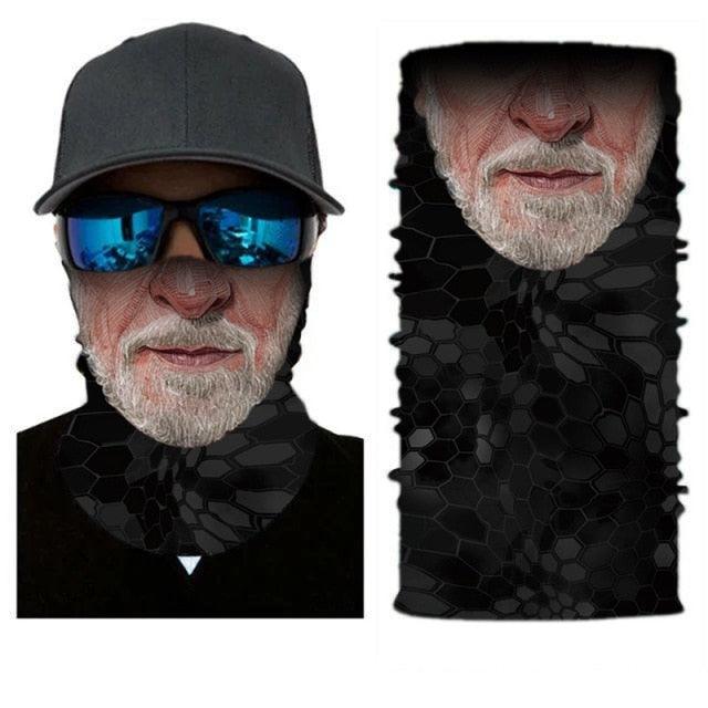Outdoor Sport Seamless Bandanas Neck Warmer Buffe Face Shield Motorcycle Cycling Balaclava Headband Mask Hiking Fishing Scarf Bandanas Women Men Neck Gaiter Cover Turban Multipurpose Balaclava Elastic UV Face Shields for Women