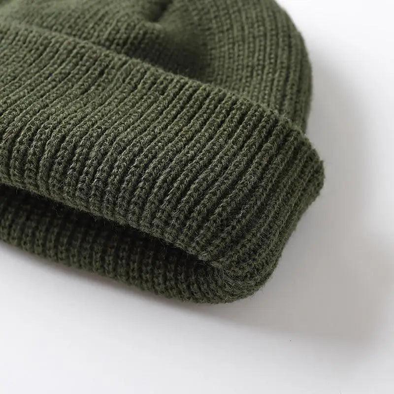 Outdoor Warm One Size Comfortable Short Style Cap Unisex Autumn Cap For Men And Women Soft Beanies