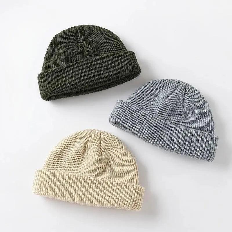 Outdoor Warm One Size Comfortable Short Style Cap Unisex Autumn Cap For Men And Women Soft Beanies