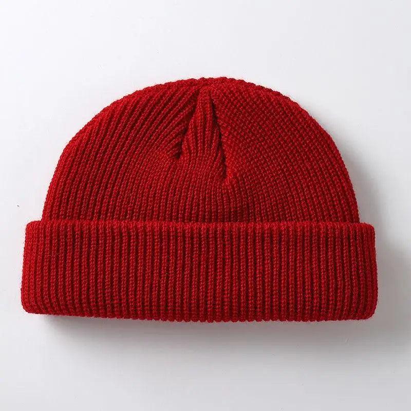 Outdoor Warm One Size Comfortable Short Style Cap Unisex Autumn Cap For Men And Women Soft Beanies