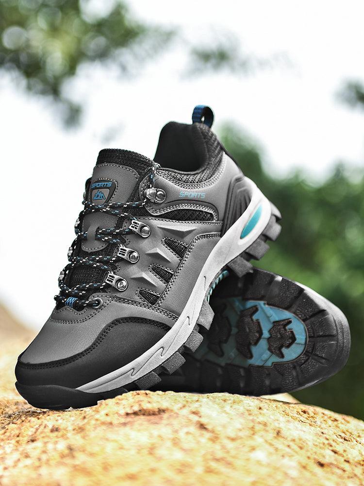 Outdoor Waterproof Hiking Boots Mens Non-Slip Shoes Walking Climbing Hiking Mountain Sport Boots Hunting Men Snow Waterproof Winter Boots For Hiking Skiing Hunting Walking