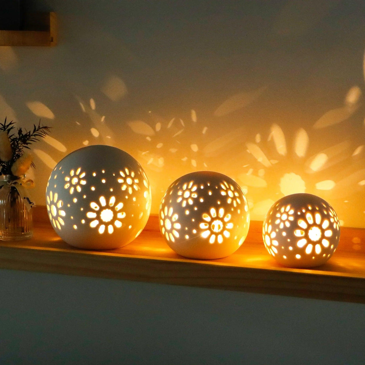 Set of 3 Ceramic Decorative Lamps 5