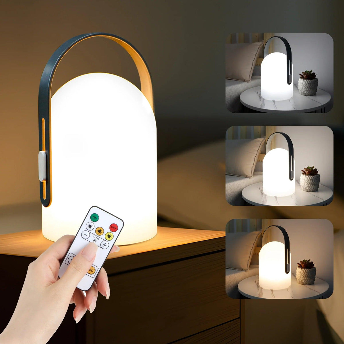 4000mAh Portable Outdoor Rechargeable Table Lamp