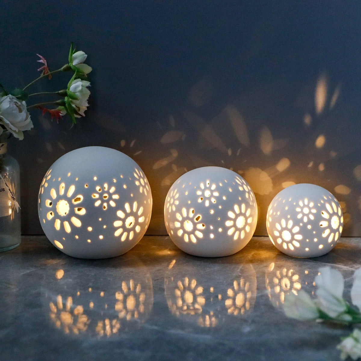 Set of 3 Ceramic Decorative Lamps 5