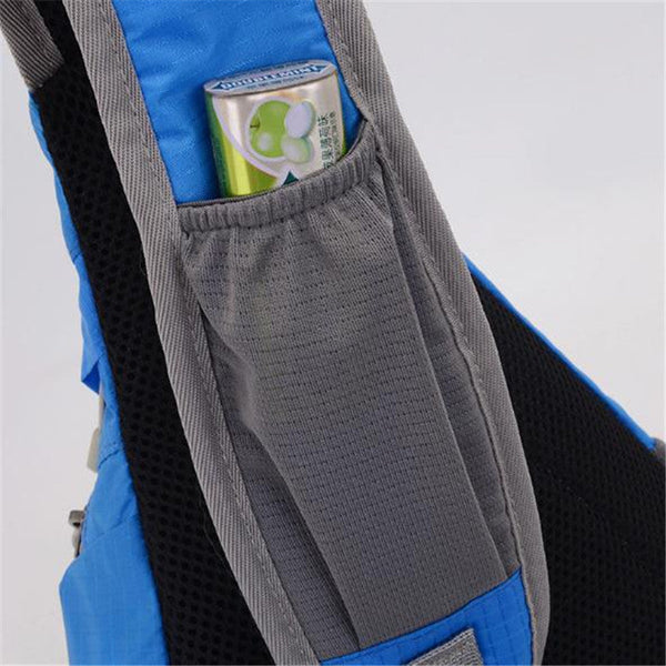 Nylon Sports Bag Men Women Chest Bag Outdoor Climbing Hiking Bag