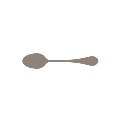 Corby Hall Baguette Oval Bowl/Dessert Spoon | Mirror Finish: 2401