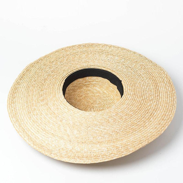 Oversized Big Modern Straw Hats For Women Summer Large Brim Sun Hat Luxury Beach Hat UV Protection Comfortable Hat For Party Summer Accessories