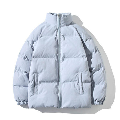 Oversized Unisex Big Winter Jacket Men Thick Warm Coat Jackets Unique Design Modern Jackets For Men Comfortable Solid Color Women Fashion New Jacket Windproof Heavy Winter Jackets