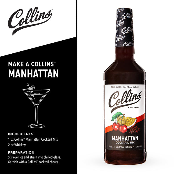 Manhattan Cocktail Mix 32 oz