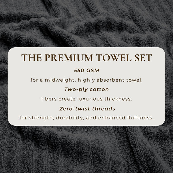 Luxury Cotton Towels - Karina Collection