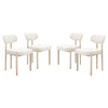 Aurea Dining Chair (Set of 4) Light Gray