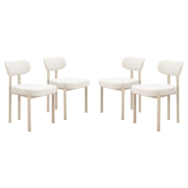 Aurea Dining Chair (Set of 4) Light Gray
