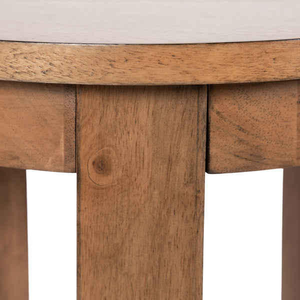 Foxford Round Wood Side Table