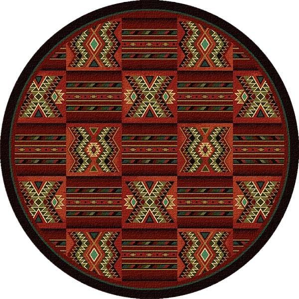 Painted Cliffs Red Area Rug