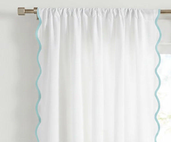 Scalloped Curtains