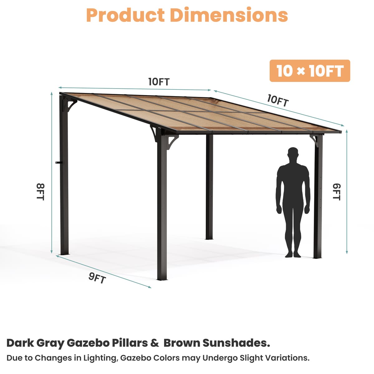 Aera Lean To Patio Gazebo