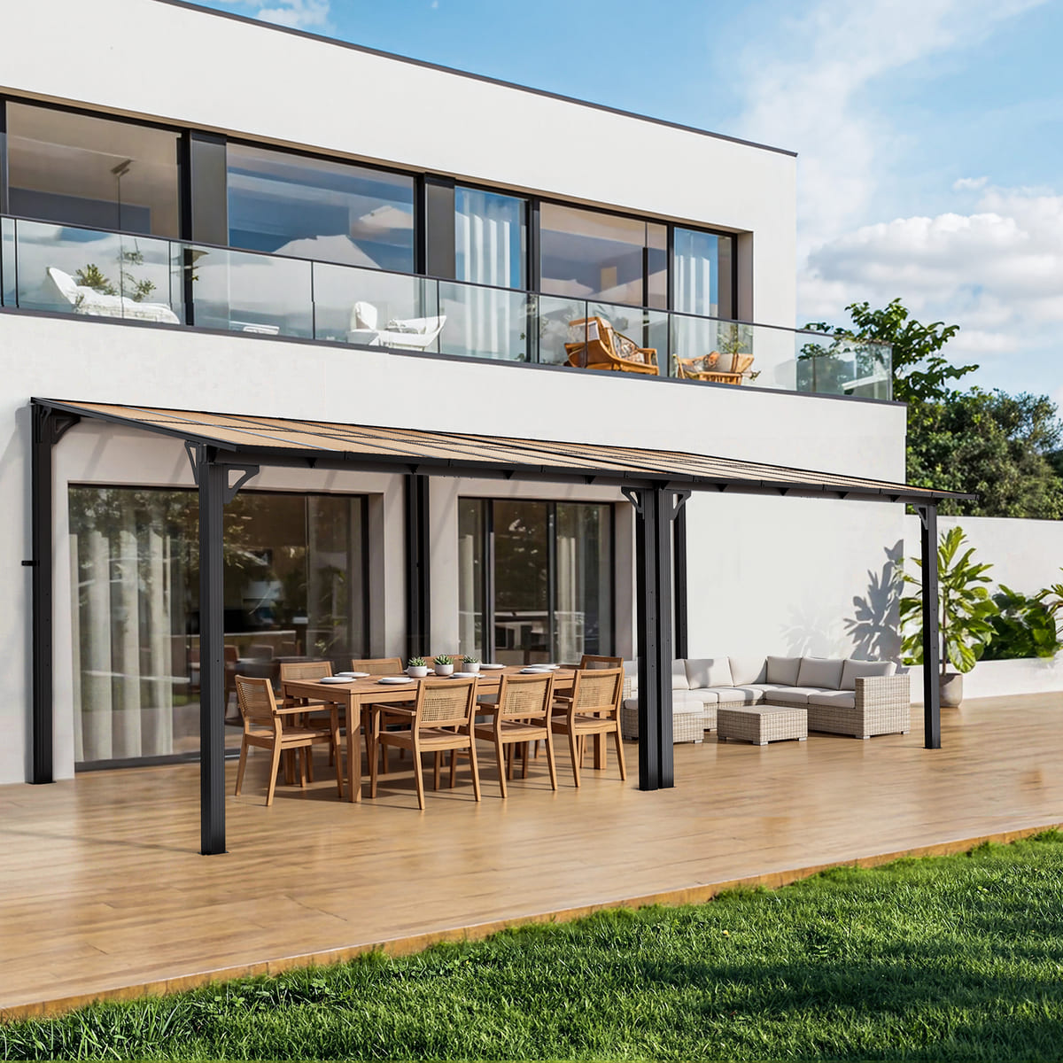 Aera Lean To Patio Gazebo