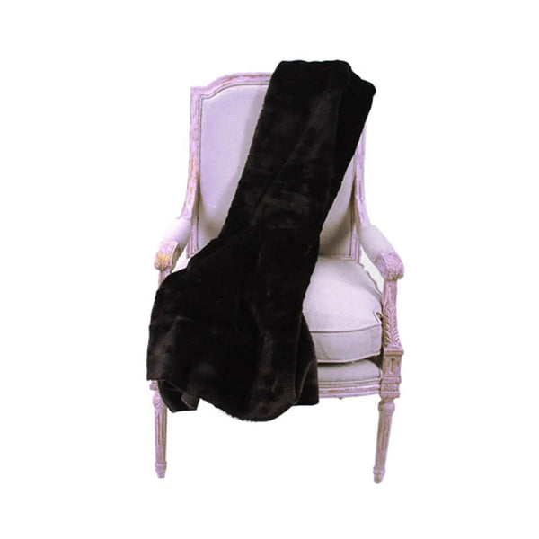 Fur Throw 'Panther Onyx' - Gifts for You 'n Me