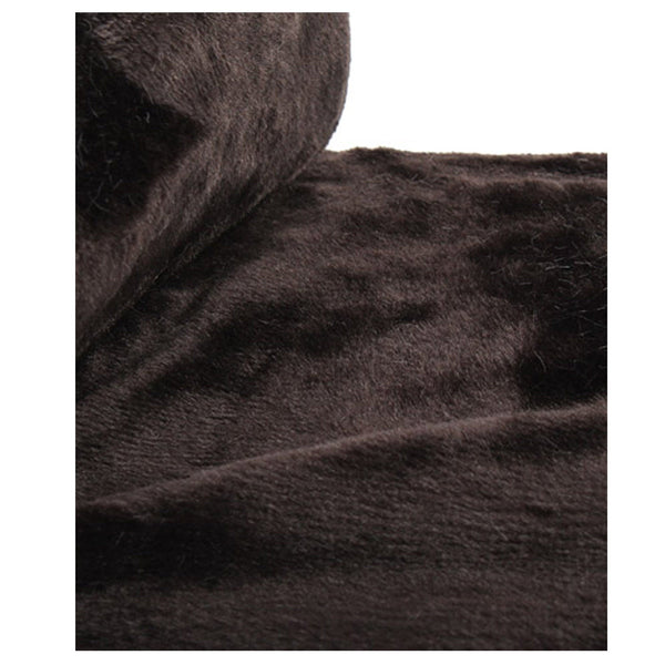 Fur Throw 'Panther Onyx'
