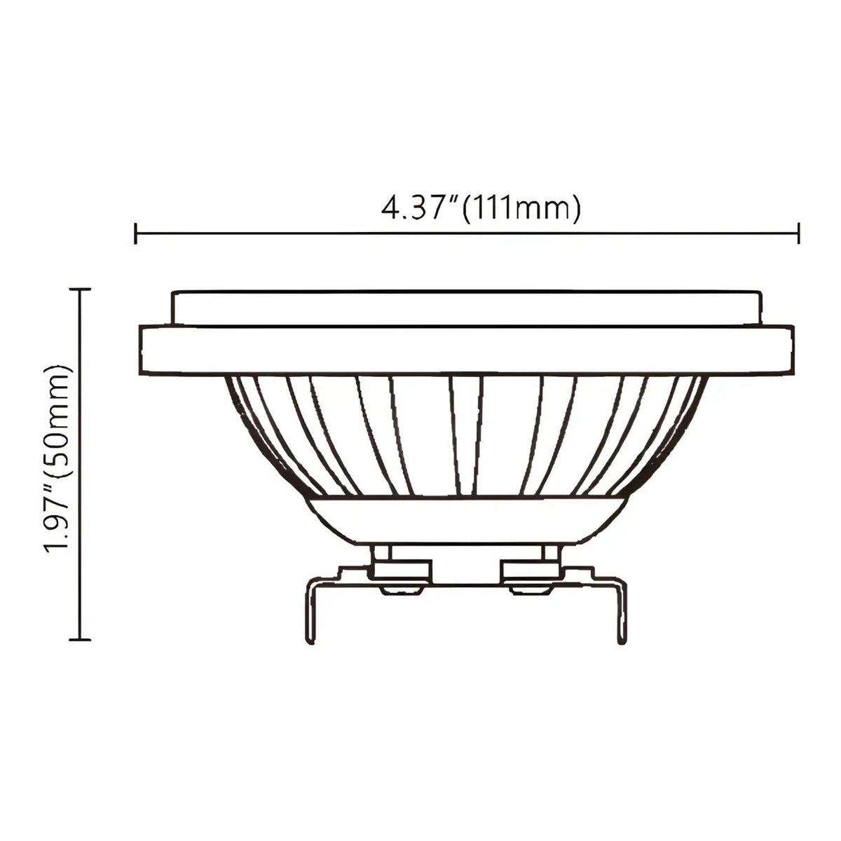 PAR36 G53 Warm White LED Light Bulbs