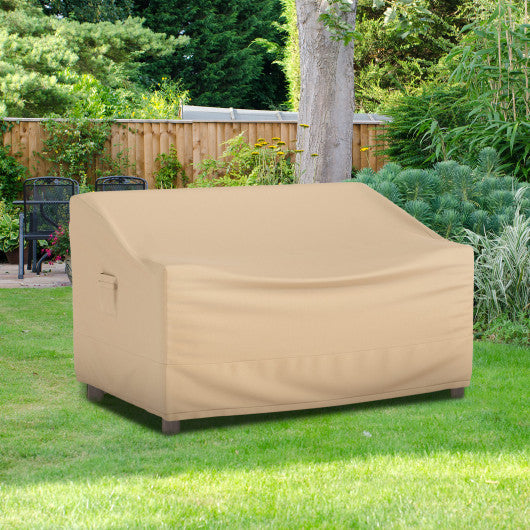 Patio Furniture Cover with Padded Handle and Click-Close Straps-60 x 43 x 30 inches
