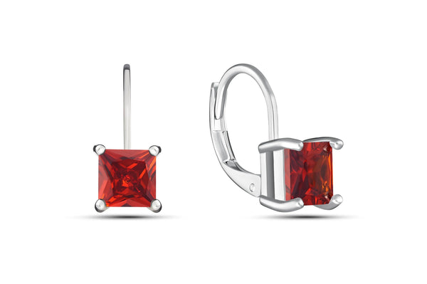 Lab Created LeverBack Earrings - 3 Colors - Gifts for You 'n Me