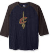 NBA Cleveland Cavaliers Children's NBA Youth 3/4  Sleeve Shirt Navy, Size Large - Large/Navy